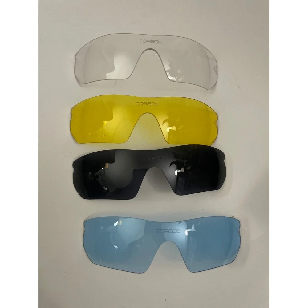Torege Polarized Sports Sunglasses With 5 Interchangeable‎ Lenses & Accessories